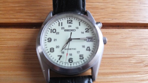 Seiko kinetic 5m62 - kinetic, military