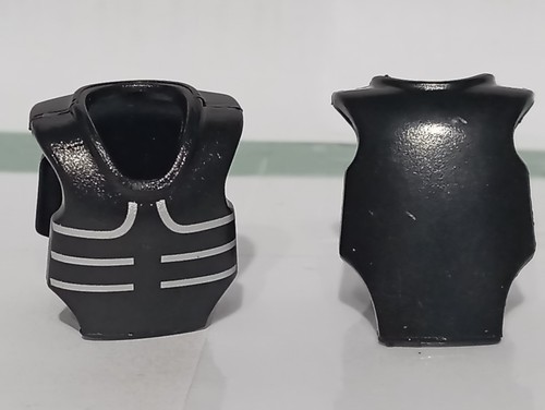Playmobil black bulletproof - playmobil, x2