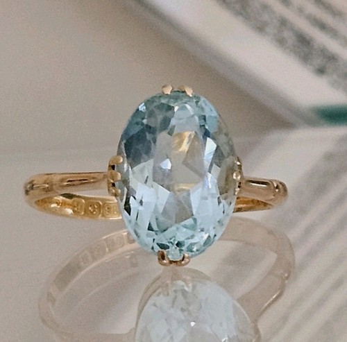 3ct natural aquamarine stone - natural,