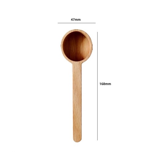 Wooden measuring spoon durable - wooden,