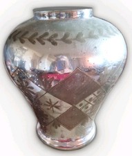 Large vintage mercury glass - vintage,