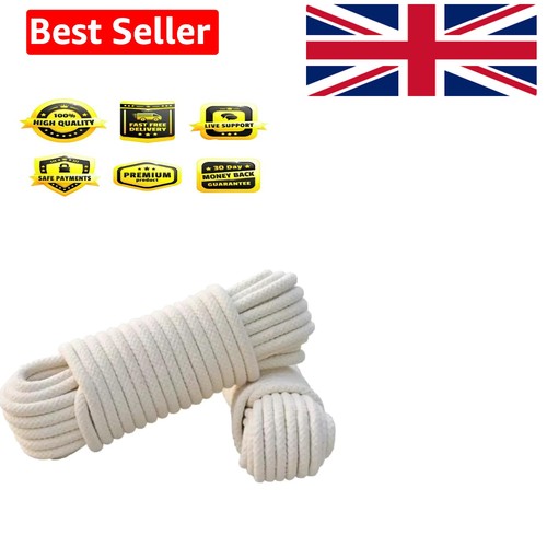 Natural cotton clothesline - natural,