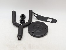 Tiger GST42-BK guitar wall hanger secure mount hook optional securing strap