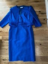Stunning Condici Dress and jacket in blue.  Size 16.