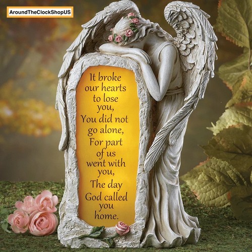 Solar crying angel memorial - solar,