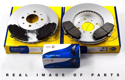 Front axle brake set - axle, discs