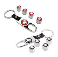 Vauxhall Wheel Valve Caps with keyring. Corsa Astra Insignia Meriva Mokka Adam