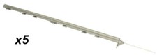 5x Electric Fence Post 40"
