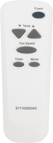 6711a20034g replacemed remote - 6711a20034g,