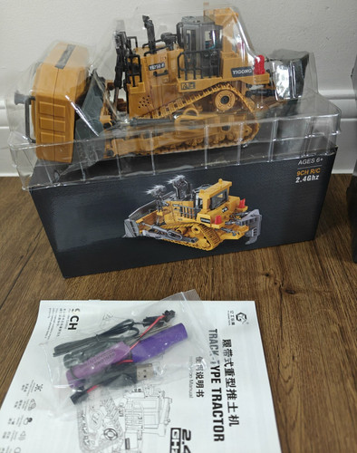 Remote control bulldozer - remote,