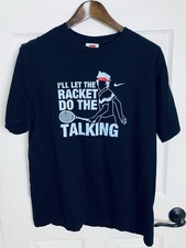 Nike John McEnroe Vintage Challenge Court Tennis Shirt Large Agassi Federer