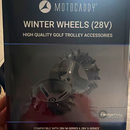 Motocaddy winter wheels 28v - winter,