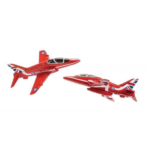 Corgi red arrows - synchro, pair