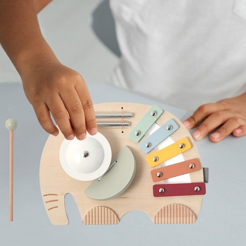Note xylophone hand - 5, knock