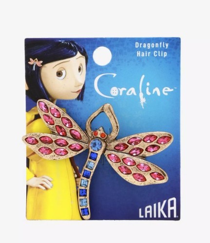 Coraline dragonfly hair clip - dragonfly,