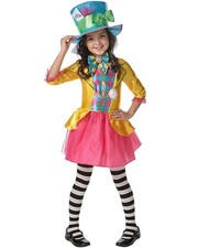 Rubie's Official Girl's Disney Alice in Wonderland Mad Hatter Costume - Medium -