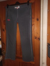 The Superdry Men's Orange Label Grey Slim Fit Joggers Size Medium