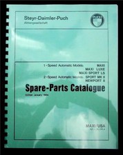 Puch moped parts manual maxi - puch,