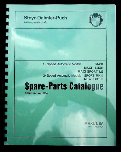 Puch moped parts manual - moped,