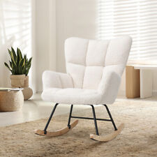 Teddy Fleece Rocking Chair
