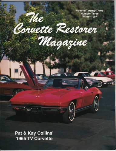 Vtg 1965 corvette - vtg.,