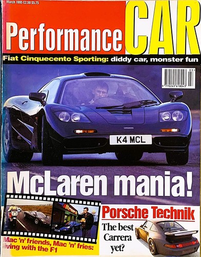Performance car magazine - car,