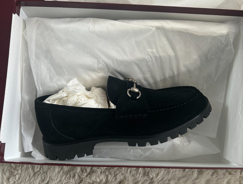 Gucci men black suede - gucci, men’s