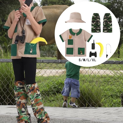 Kids explorer costume set - explorer,