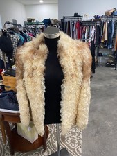 Vintage  Mongolian Curly Lamb