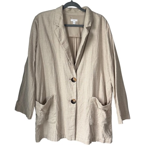 Jill linen cotton blazer - jill,
