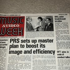 Music & Video Week 1983. Bucks