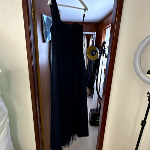 3xwomen black one - black, one-shoulder