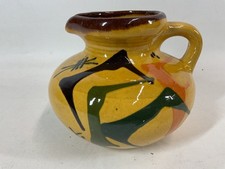 Italian Futurist Multicoloured Ceramic Decorative Pitcher Artistry Design