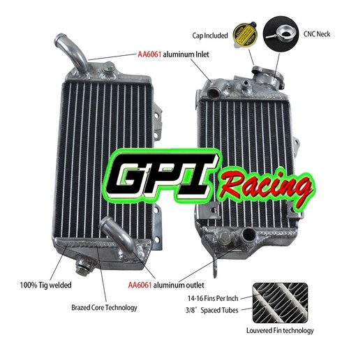 Aluminum radiator for kawasaki - radiator,