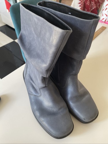 Hotter pale blue - leather, short