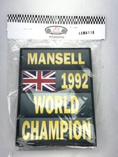 Nigel Mansell Pit Board 1992 Champion Williams FW14B 1/18 Diecast F1 Car Cartrix