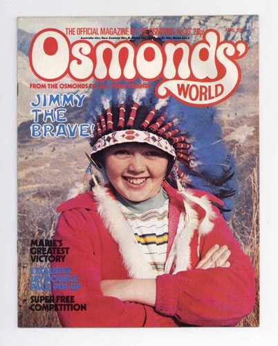 The osmonds world magazine - osmonds,