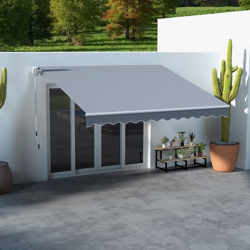 5m manual awning - manual,