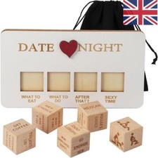 Date Night Dice Wooden Couples