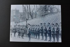 Military Photo Lincolnshire Regiment Parade Inspection with Fixed Bayonets
