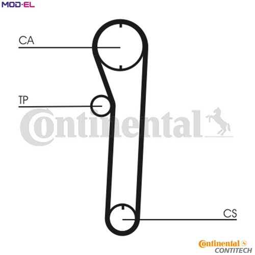 Timing belt ct680 - ct680, for