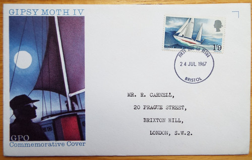 1967 francis chichester - francis, gpo