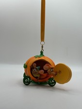 Disney Cinderella Jaq & Gus Pumpkin Carriage Moments Sketchbook Ornament