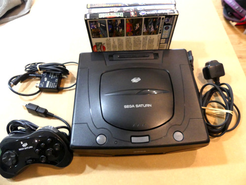 Sega saturn model console - model,