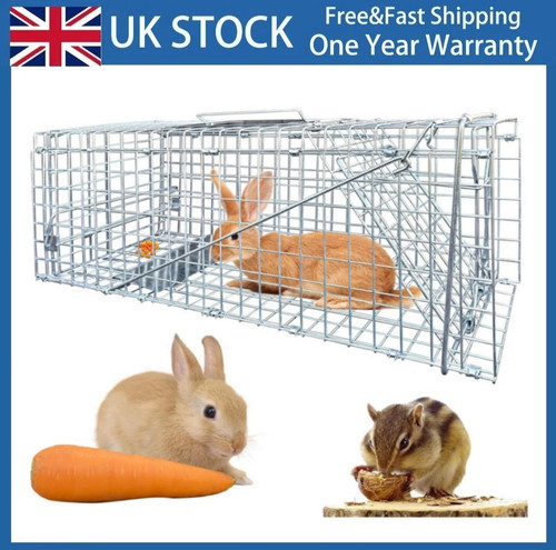 Live animal cage trap heavy - trap,