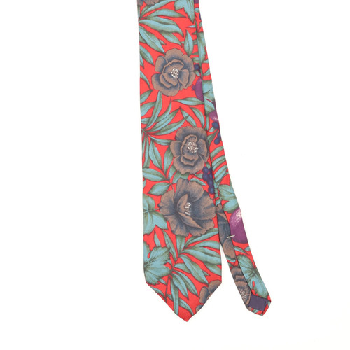 Vintage silk tie - silk,