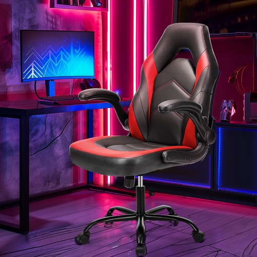 Ergonomic leather gaming - leather,