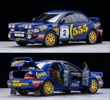 Sunstar 1/18 1955 Subaru Impreza 555 WRC 1994 Zealand Colin Mcrae Model Car