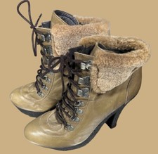 Platform Boots Vintage Retro