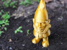 Large garden gnome the - large, rock